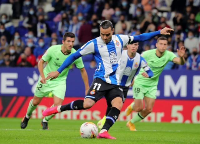 欧冠手机直播-【西甲】武磊未出场德托马斯进球染红 西班牙人1比1